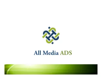 All Media ADS  About All Media ADS All Media ADS offers Internet advertising that provides