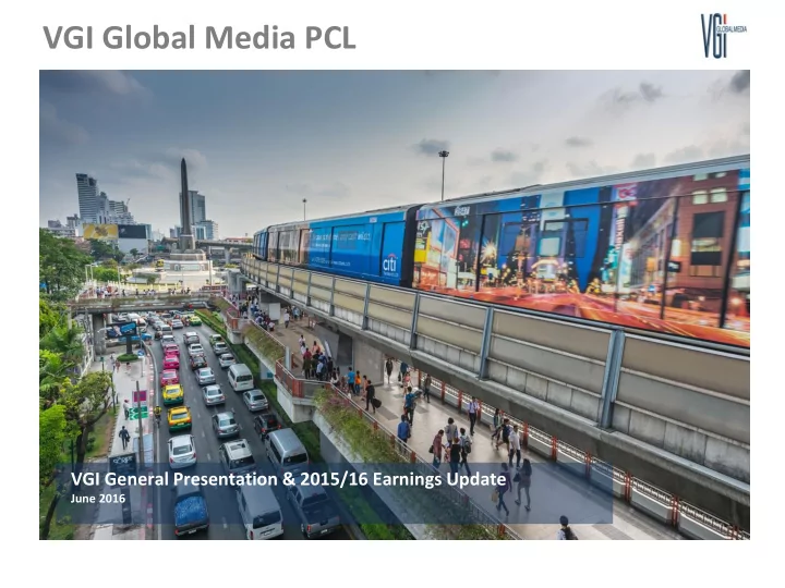 vgi global media pcl