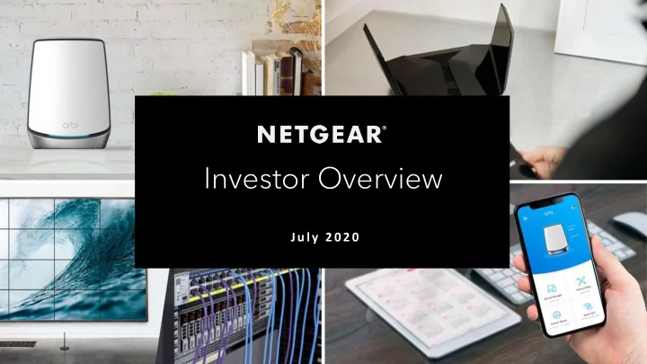 investor overview