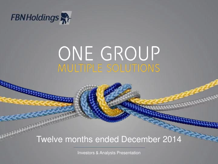 twelve months ended december 2014