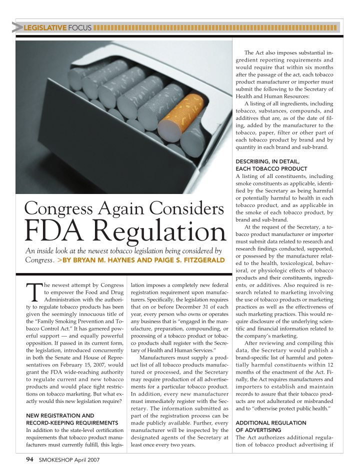 fda regulation