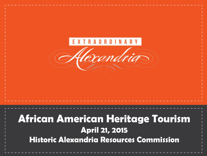 african american heritage tourism