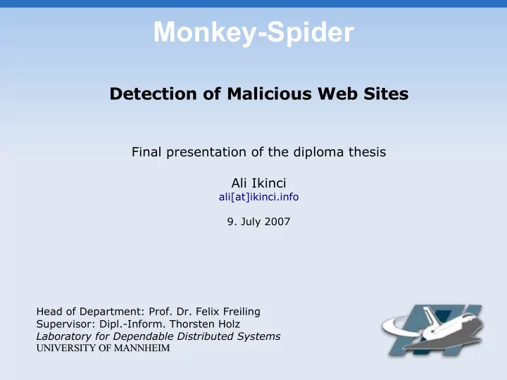 monkey spider