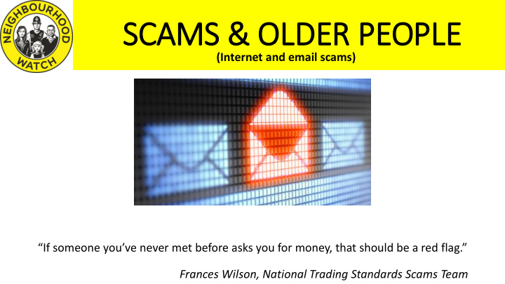 scams older people