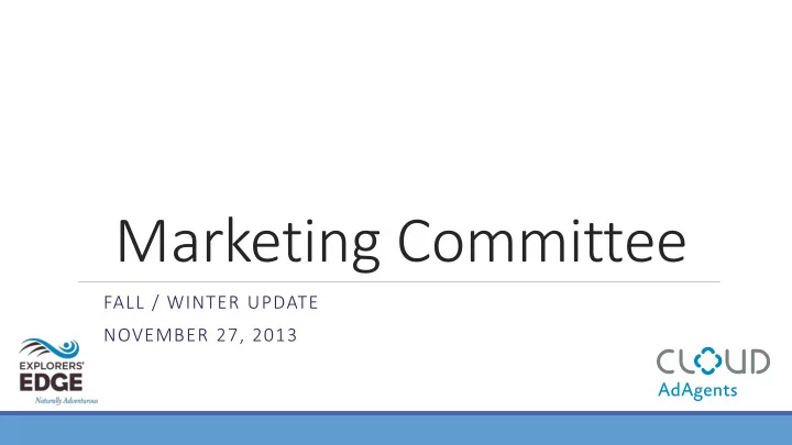 marketing committee