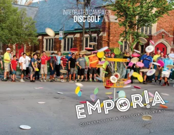 DISC GOLF  DISC GOLF  Disc golf wasnt invented in  Emporia, but weve perfected  it. Emporia