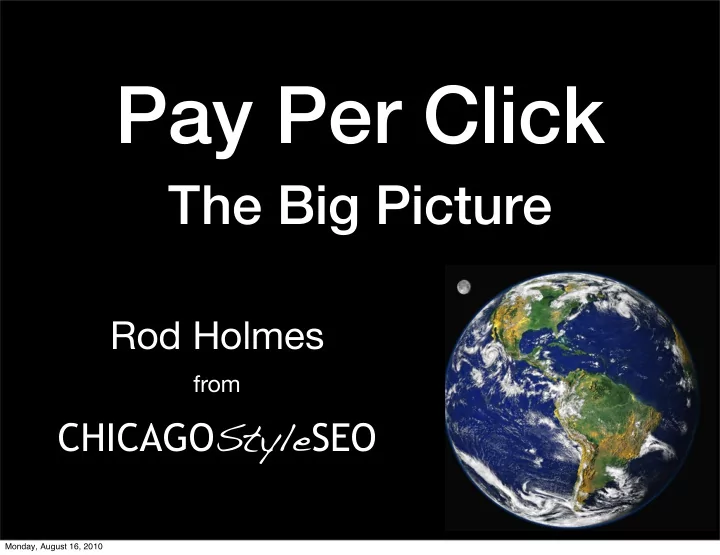 pay per click