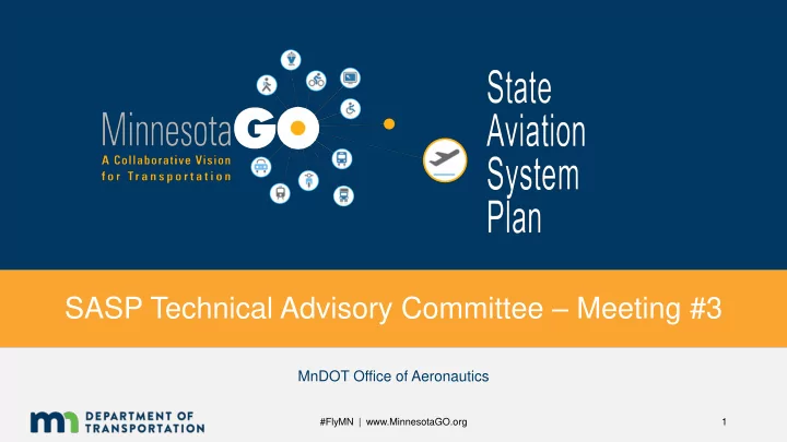 sasp technical advisory committee meeting 3