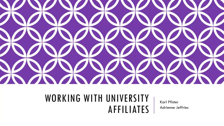 affiliates