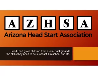 Head Start gives children from at-risk backgrounds  the skills they need to be successful in school