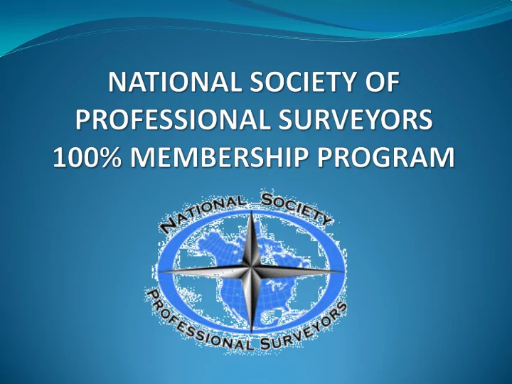 why do we need a strong national association and