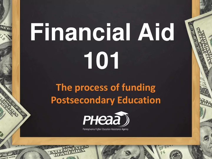 financial aid 101