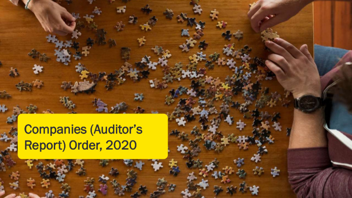 companies auditor s report t order der 2020 why change in