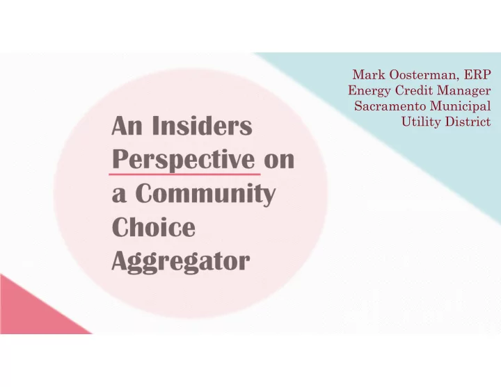 an insiders