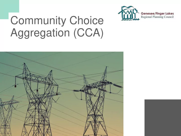 community choice