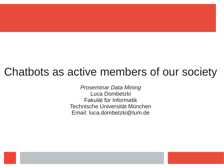 chatbots as active members of our society