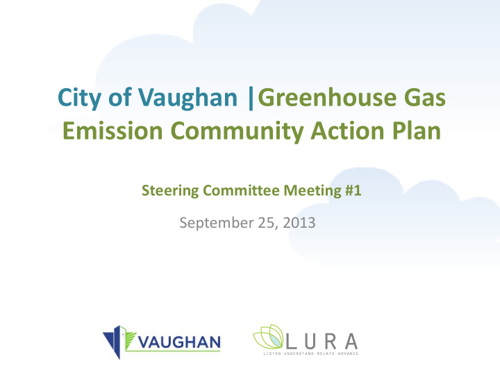 city of vaughan greenhouse gas emission community action
