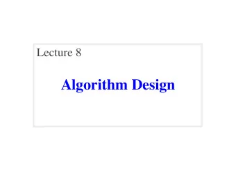Algorithm Design  Announcements For This Lecture  Assignment 1  Getting Help  Due TOMORROW