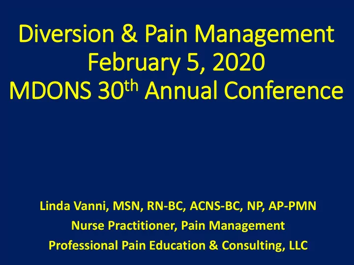 div iversion amp pain management