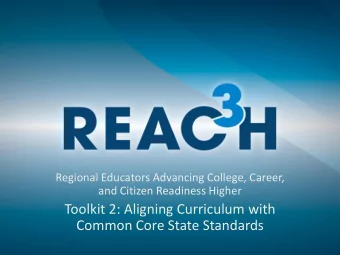 Common Core State Standards  GOALS  Understand the shift in what proficiency  means