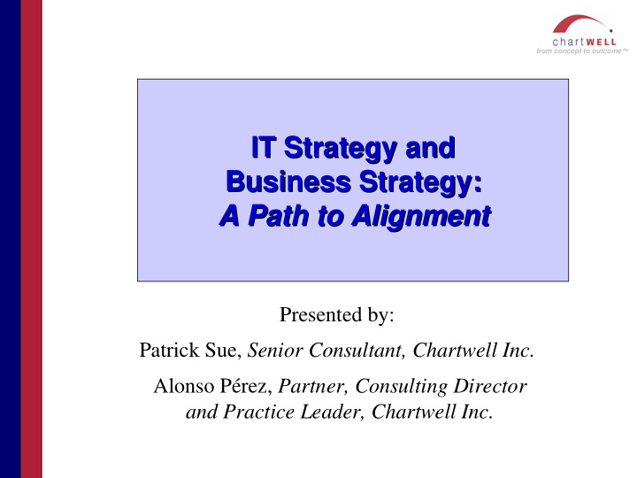 it strategy and it strategy and business strategy