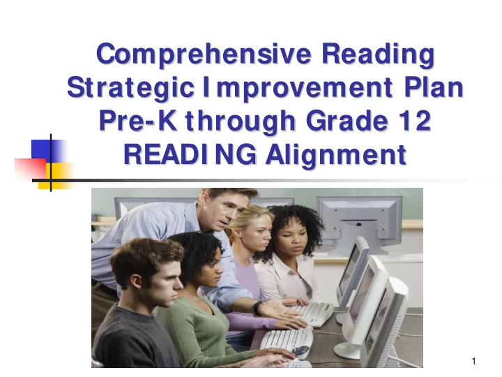 comprehensive reading comprehensive reading strategic i