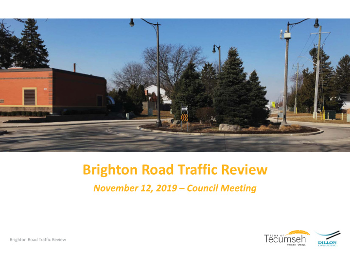 brighton road traffic review