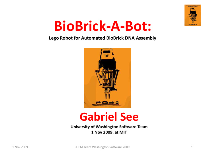 biobrick a bot