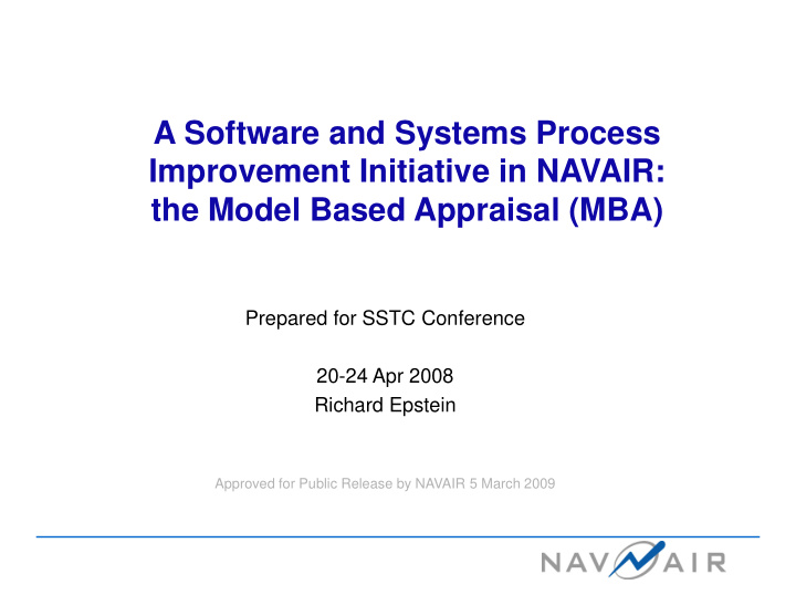 a software and systems process improvement initiative in