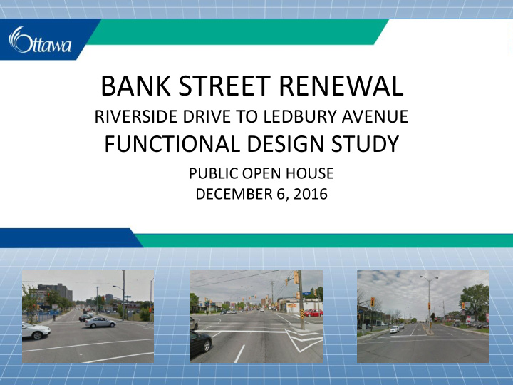 bank street renewal