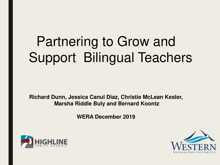 support bilingual teachers