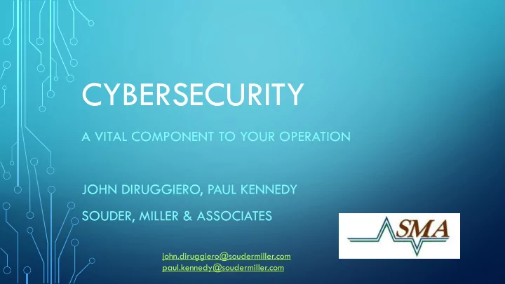 cybersecurity