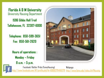 Primary focus of on-campus residency during the first year of enrollment  Educational