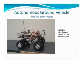 Group C Vito Guardi Joseph Ferrari Vlad Kopman  Introduction  Specifications  Limitations