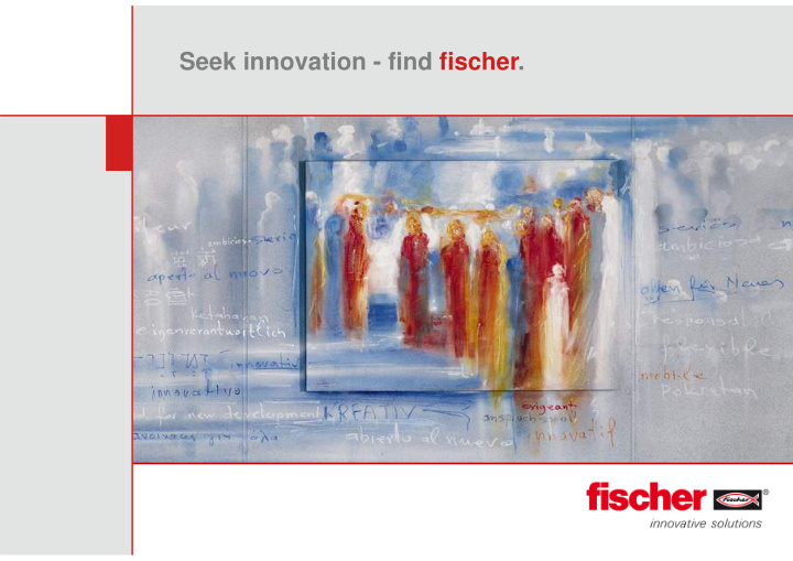 seek innovation find fischer our locations