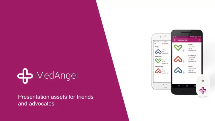 presentation assets for friends and advocates achieve