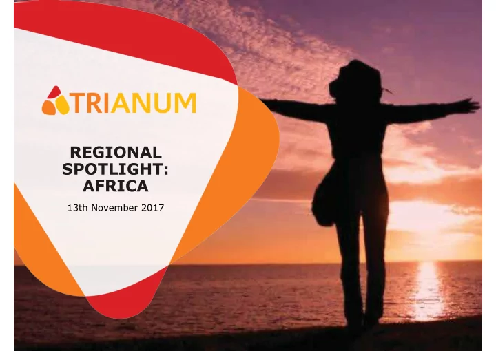 regional spotlight africa