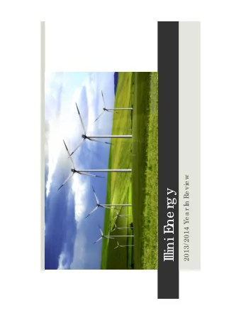 ne rg y  2013/ 2014 Ye a r I  llini E  I  Our Pro g re ss  Cre a te  v2  BI  F  Cre a te  Displa ys