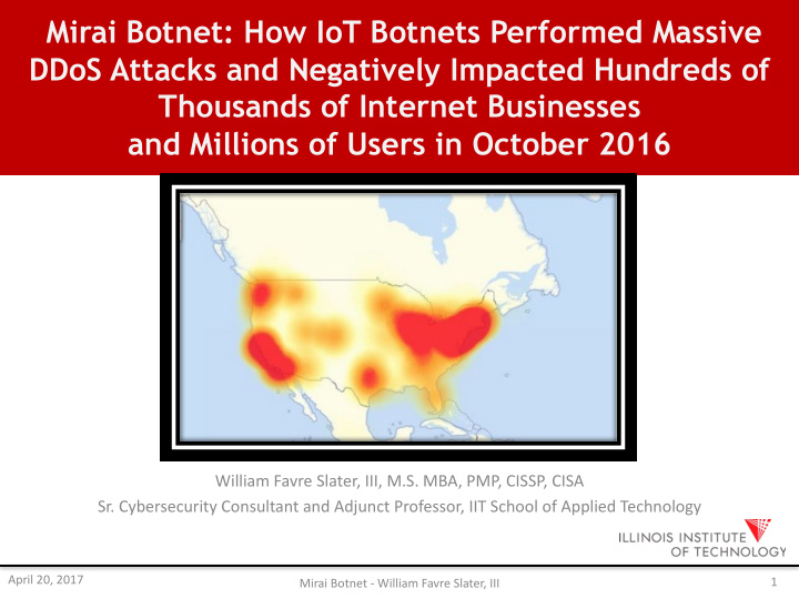 mirai botnet how iot botnets performed massive ddos