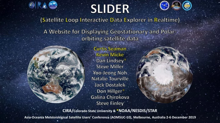 cira colorado state university noaa nesdis star
