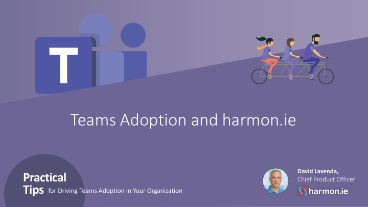 teams adoption and harmon ie