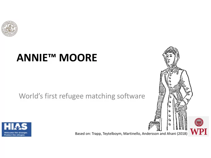 annie moore