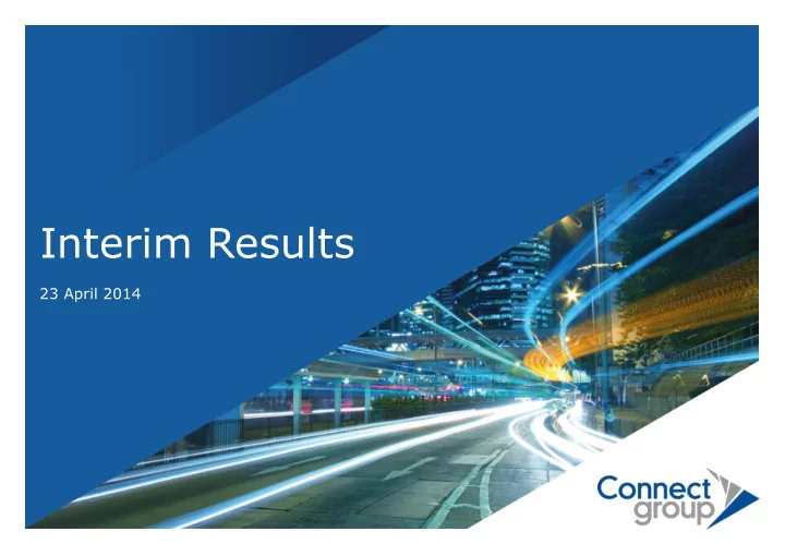 interim results