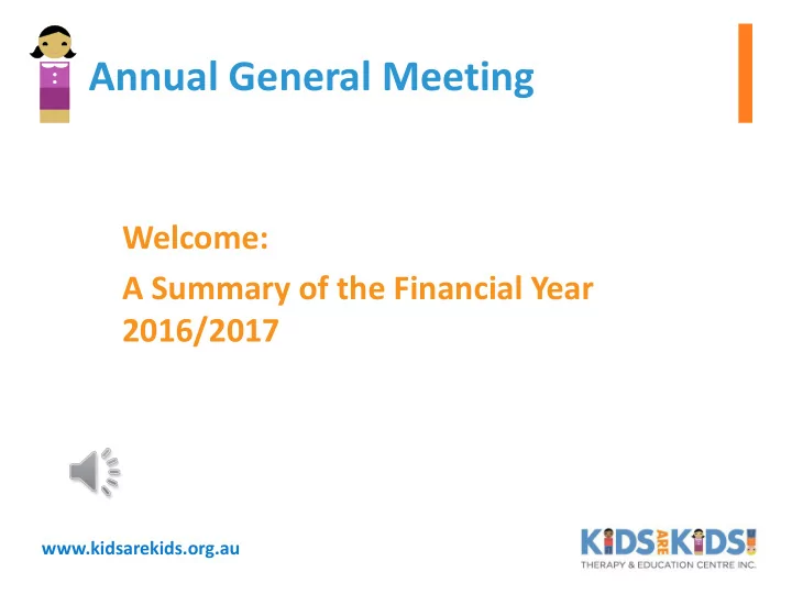 annual general meeting