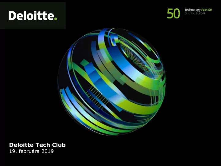 deloitte tech club