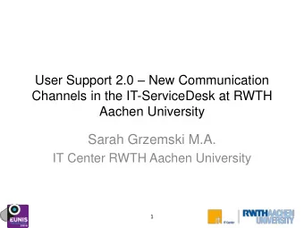 1  Agenda  Background Information  Multi-Channel vs. Omni-Channal Communiction  Surveys