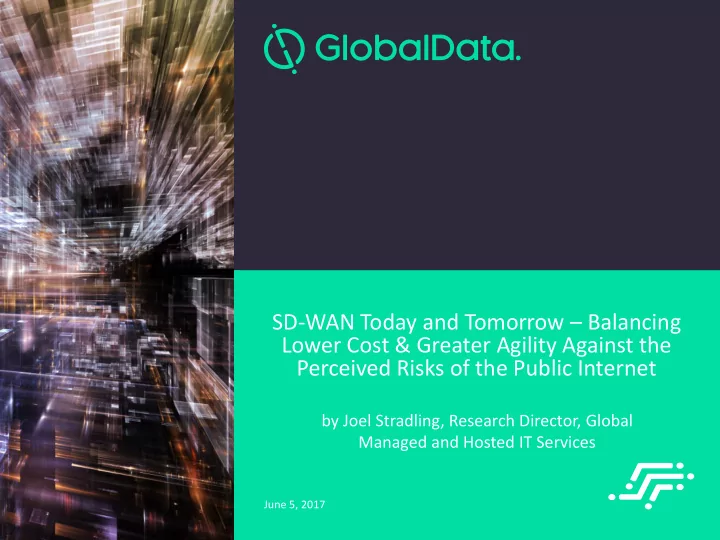 sd wan today and tomorrow balancing