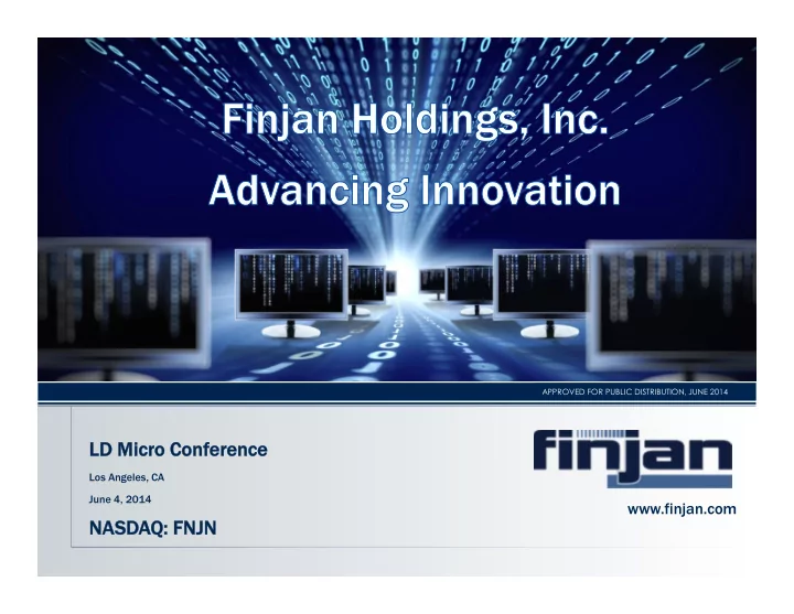 ld micro conference