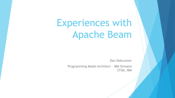 apache beam