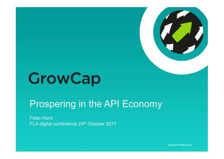 prospering in the api economy